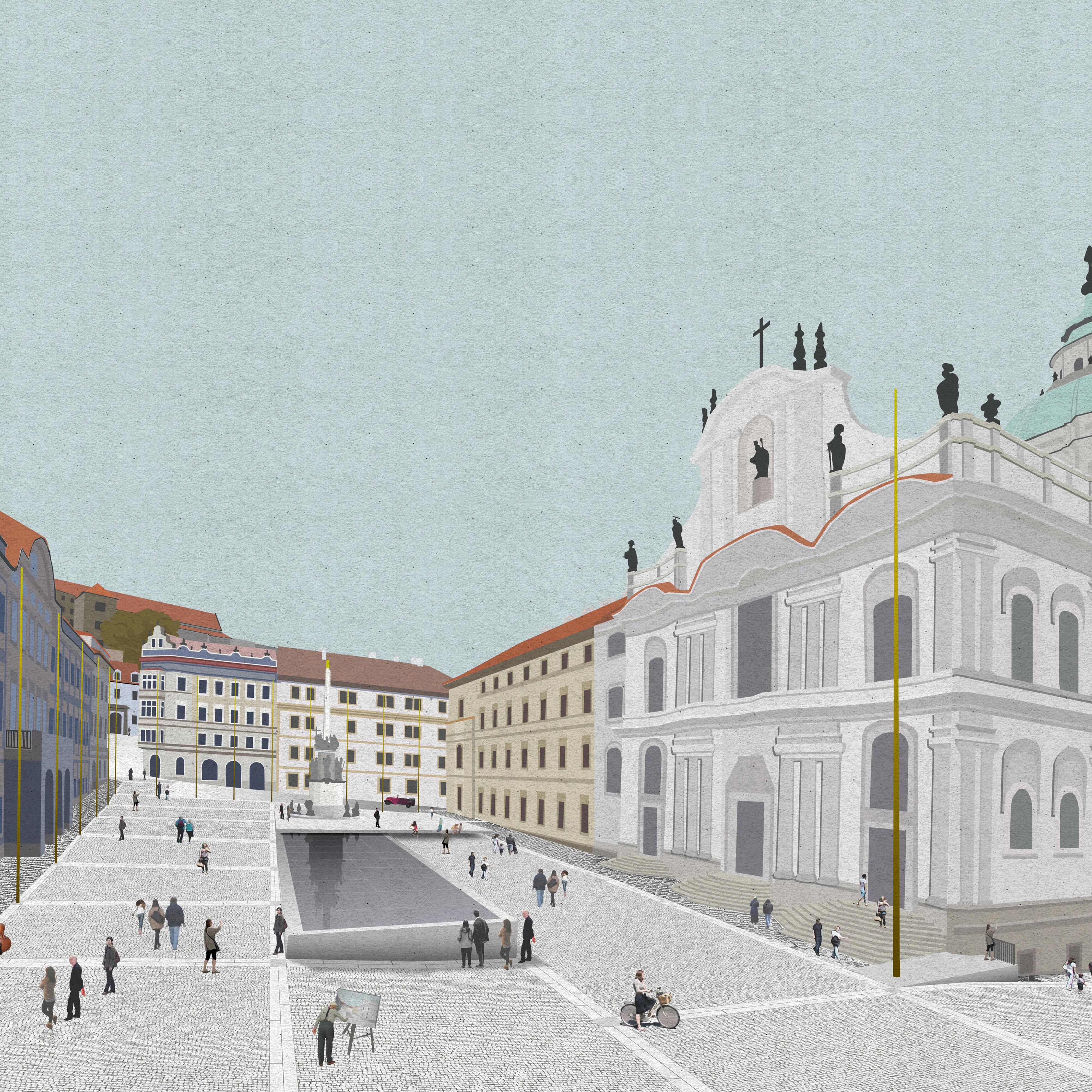 Small Public Square Rome New public square – Roz Barr Architects